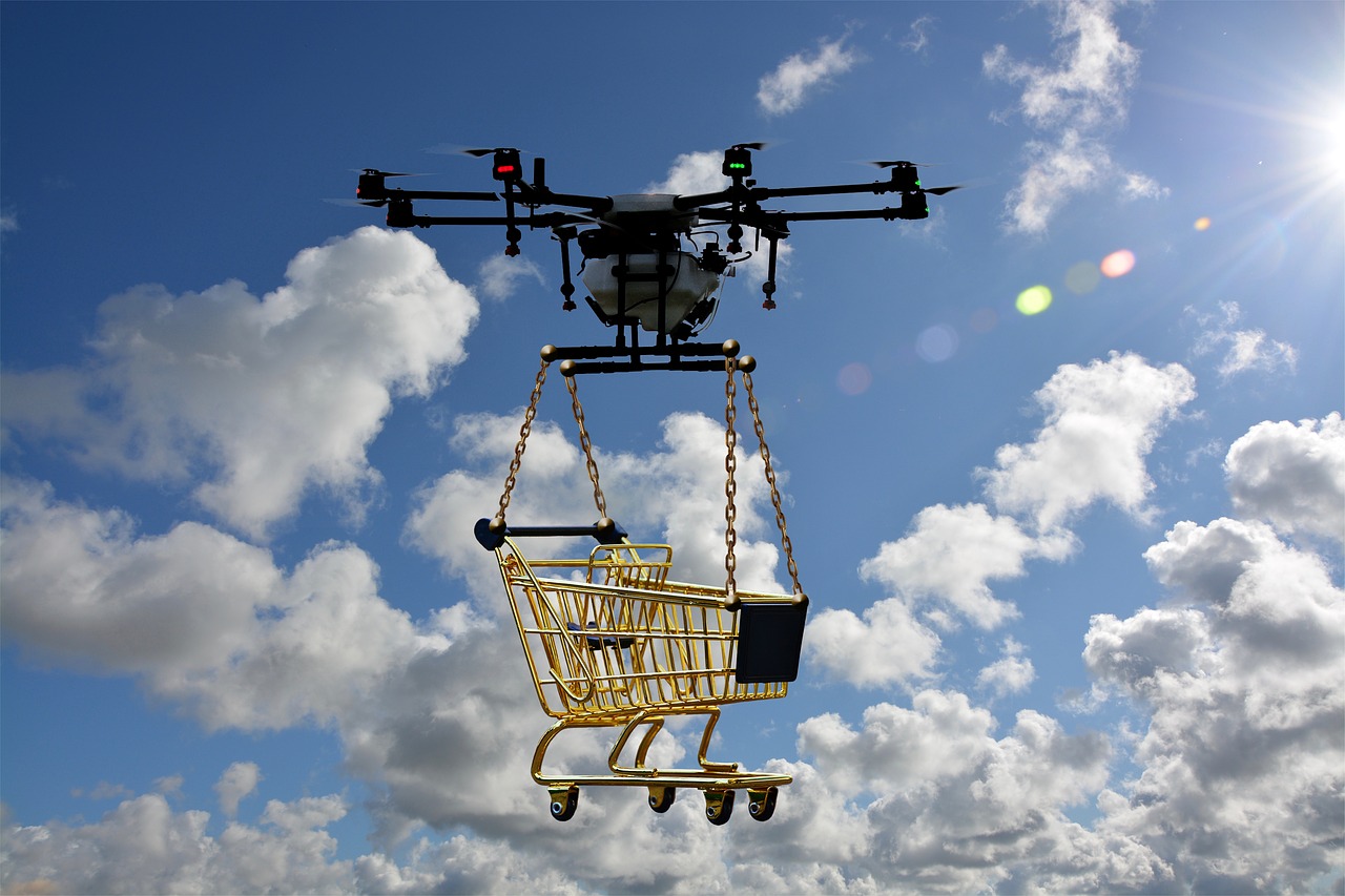 What if Delivery Drones were Popular?