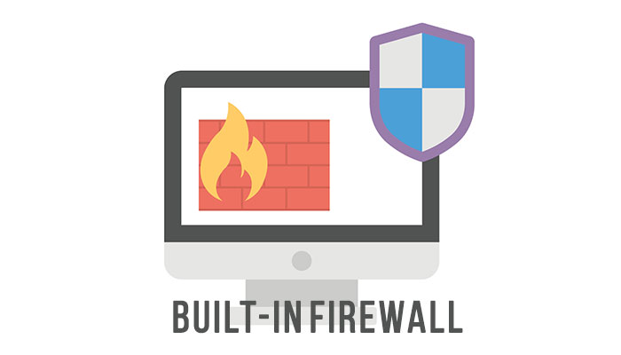 Built-in-firewall