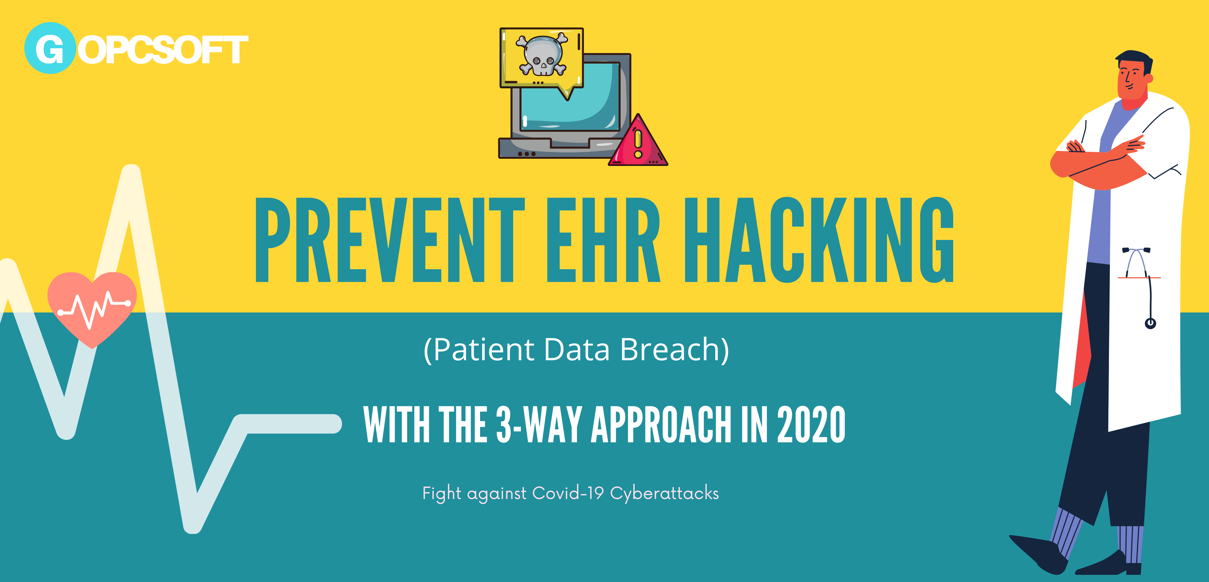 Prevent EHR hacking (patient data breach) with the 3-way approach in 2020